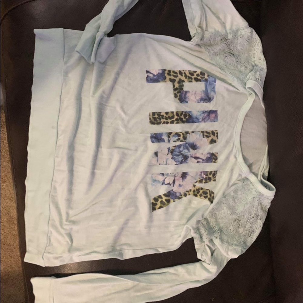 Victoria’s Secret pink longsleeve with cute lace